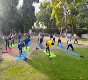 QUEST participants in an outdoor activity session
